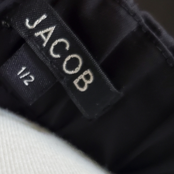 Jocob 1/2 Strapless Black Dress - Picture 2 of 2